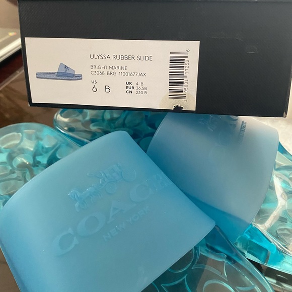 Authentic Coach Jelly Slides - Picture 4 of 7